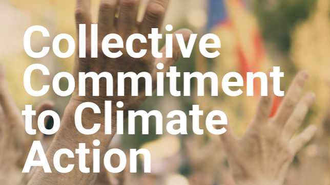 collective commitment to climate action ccca